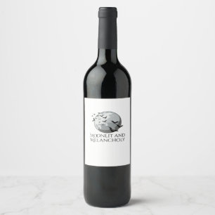 Whimsigoth Ink – Mystical Forests, Moons Magic Cla Wine Label