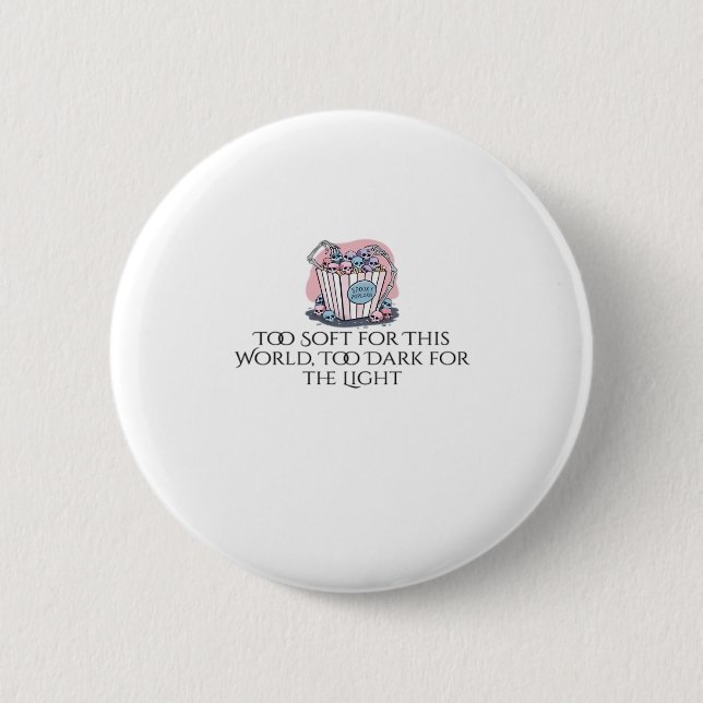 Whimsigoth Ink – Mystical Forests, Moons & Magic E 6 Cm Round Badge (Front)