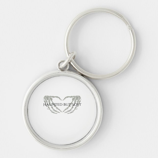 Whimsigoth Ink – Mystical Forests, Moons & Magic F Key Ring (Front)
