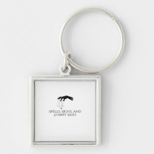 Whimsigoth Ink – Mystical Forests, Moons & Magic O Key Ring
