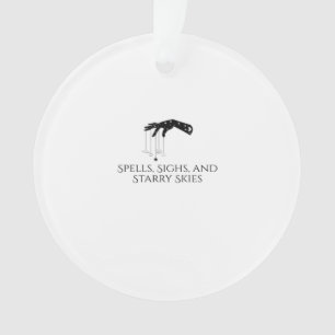 Whimsigoth Ink – Mystical Forests, Moons & Magic O Ornament