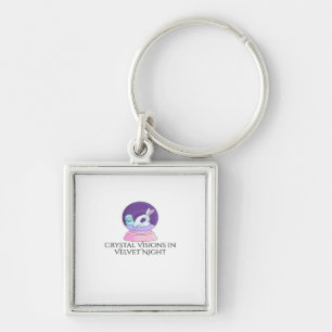 Whimsigoth Ink – Mystical Forests, Moons & Magic R Key Ring