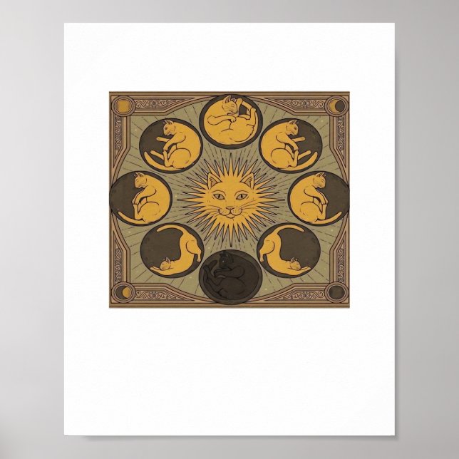 Whimsigoth Moon Classic Poster (Front)