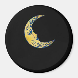 Whimsigoth Moon Magnet