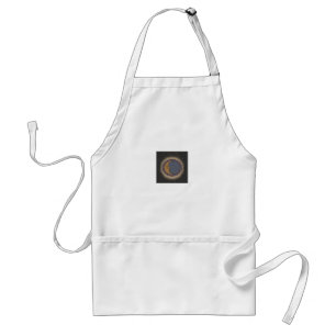 Whimsigoth Moon Print Standard Apron