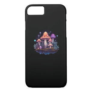 Whimsigoth Mushrooms And Crystals iPhone 8/7 Case