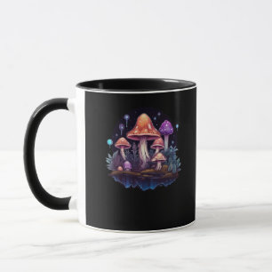 Whimsigoth Mushrooms And Crystals Mug
