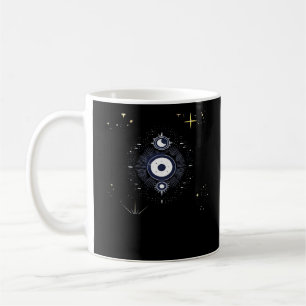 Whimsigoth Night Sky Sun Moon Witchy Classic Vinta Coffee Mug