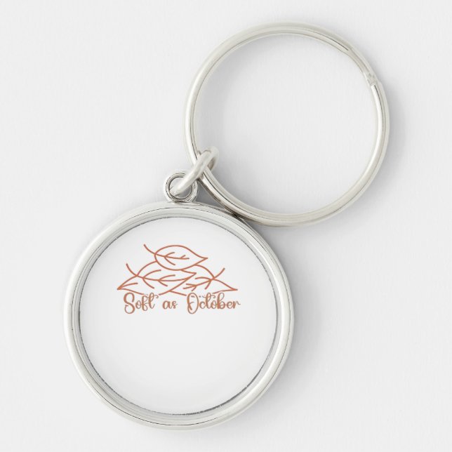 Whimsigoth Reader Moth Design Classic Key Ring (Front)