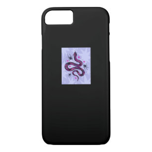 Whimsigoth Snake Spiders Flowers iPhone 8/7 Case