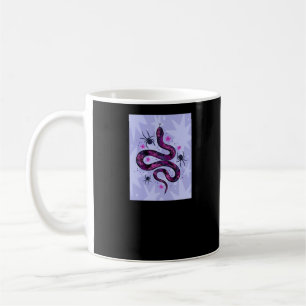 Whimsigoth Snake Spiders Flowers Coffee Mug