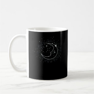 Whimsigoth Starry Night Moon Witchy Classic Coffee Mug