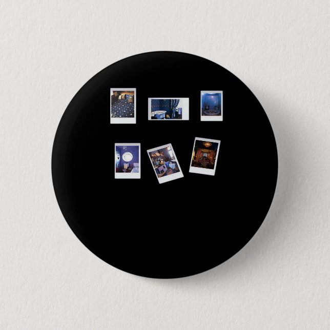 Whimsigoth Wall Art Decor Gamer Heckinfarout Class 6 Cm Round Badge (Front)