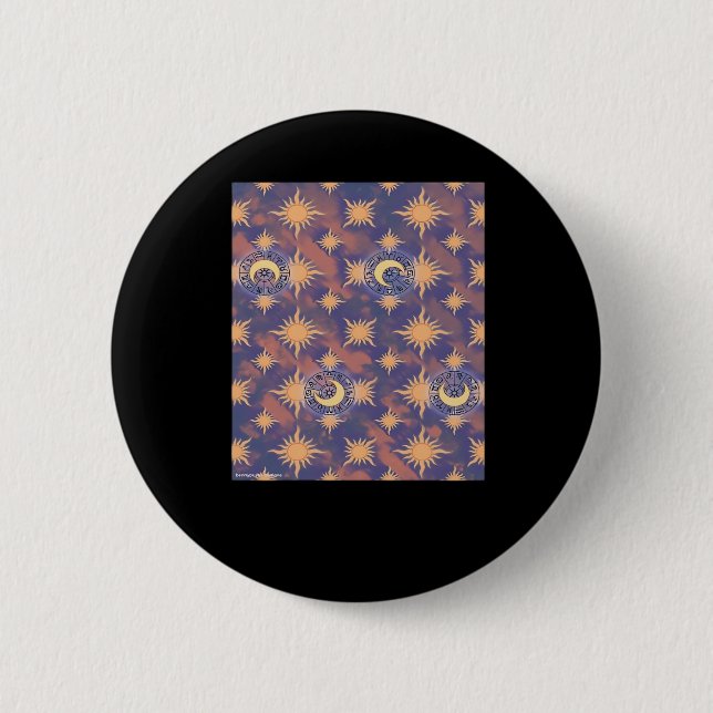 Whimsigoth Wallpaper Classic 6 Cm Round Badge (Front)