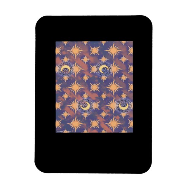 Whimsigoth Wallpaper Classic Magnet (Vertical)