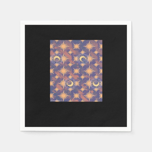 Whimsigoth Wallpaper Classic Napkin (Front)