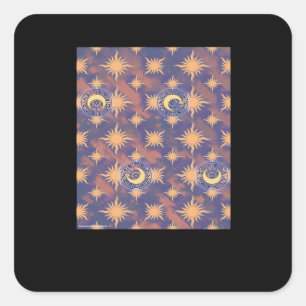Whimsigoth Wallpaper Classic Square Sticker