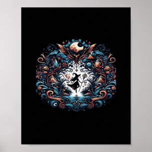 Whimsigoth Witch Within A Classic Poster