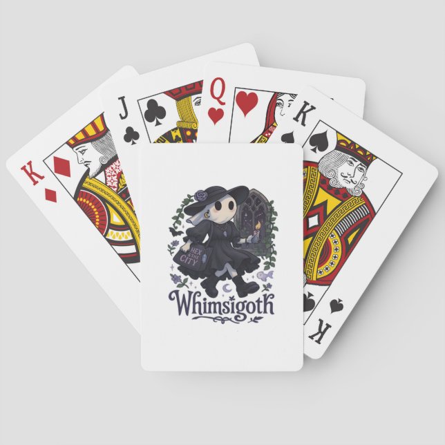 Whimsigoth With City Classic – Urban Magic Meets F Playing Cards (Back)