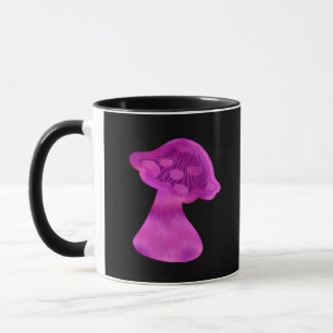 Whimsigoth Zen Pattern Mushroom Mug