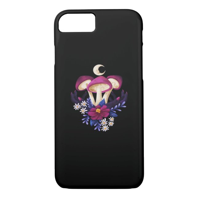 Whimsigothic Mushrooms Classic Case-Mate iPhone Case (Back)