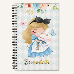 Whimsy Alice's Adventures in Wonderland Notebook