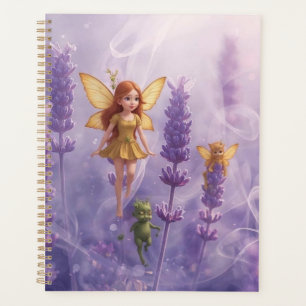 Whimsy Among the Purple Blooms Planner