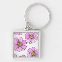 Whimsy and Pink Watercolor Flowers