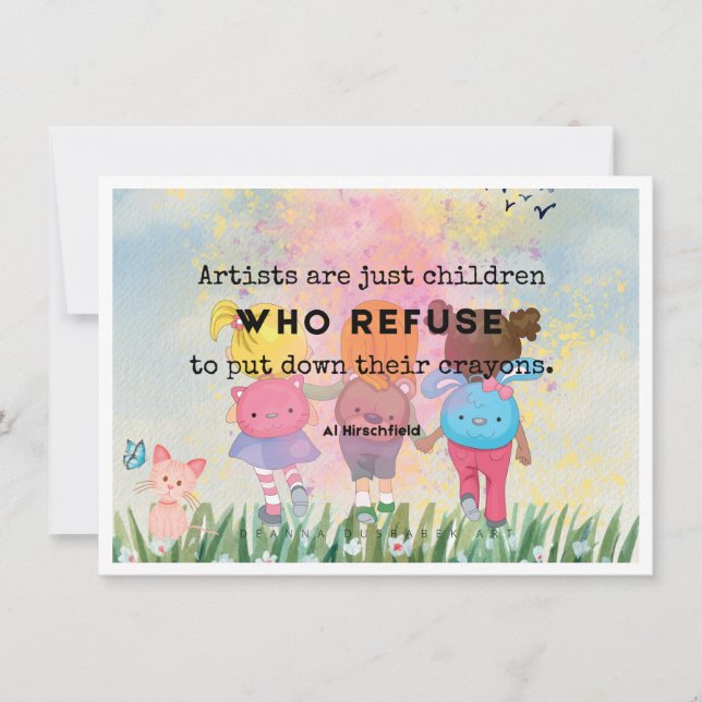 Whimsy Cards Collage Designs (Front)