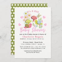 Whimsy Fairy-tale Spring Garden Baby Girl Shower
