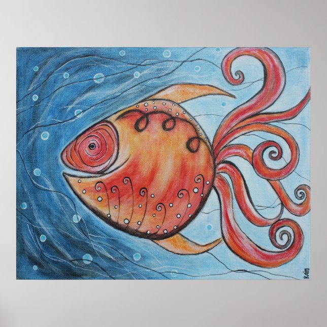 Whimsy Fish II Poster (Front)