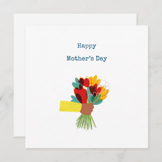 Whimsy Floral Bouquet Mother’s Day Card