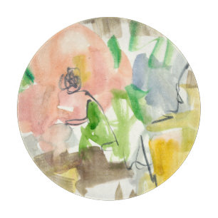 Whimsy in The Garden II Cutting Board