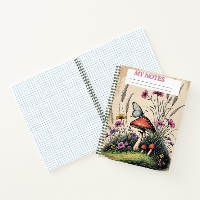 Whimsy in the Wild" Notebook (Inside)