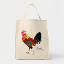 Whimsy Le Coq Tote with Coq au Vin Recipe
