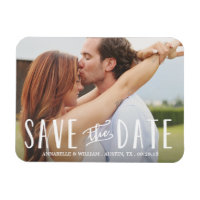 Whimsy Overlay | Save the Date Magnet