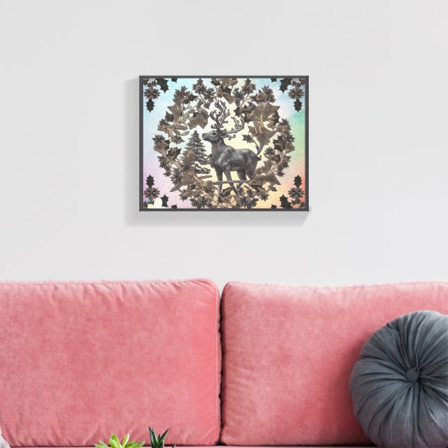 "Whimsy Style" Canvas Print (Insitu (LivingRoom))