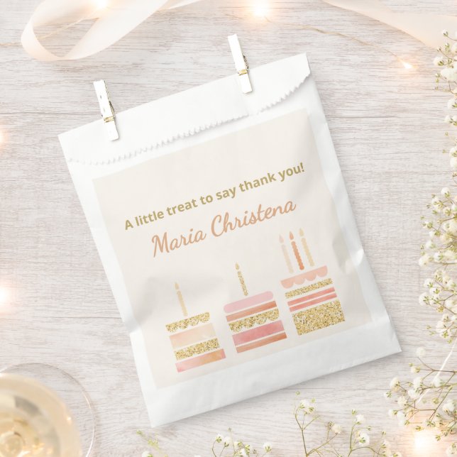 Whimsy & Wishes Birthday Favour Bag (Clipped)
