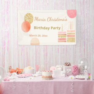Whimsy & Wishes Birthday Party Banner