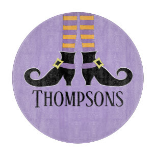 Whimsy Witch's Shoes Cutting Board