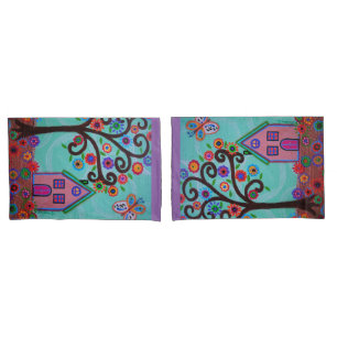 Whimsyland by Prisarts Pillowcase