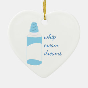 Whip Cream Dreams Ceramic Tree Decoration