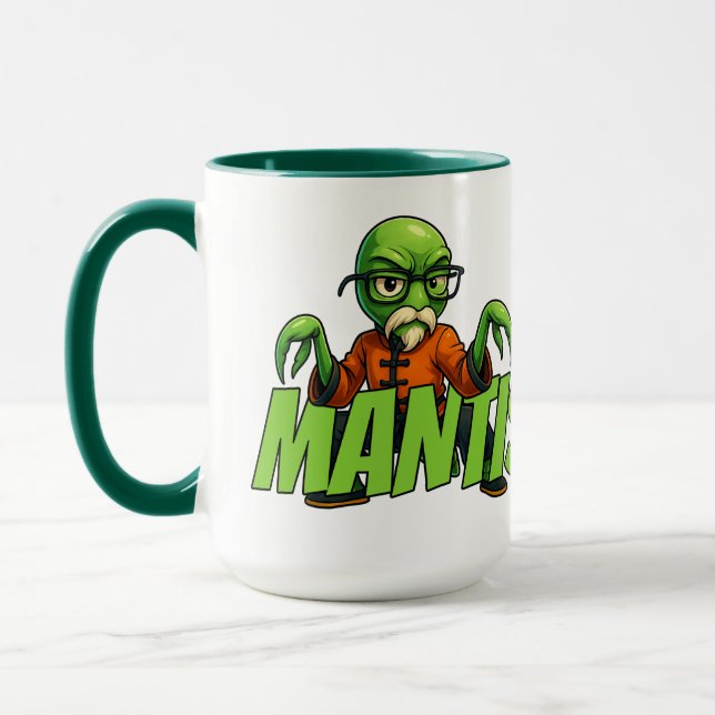 Whip Hand of the Mantis Kung Fu Mug by Phil Elmore (Left)