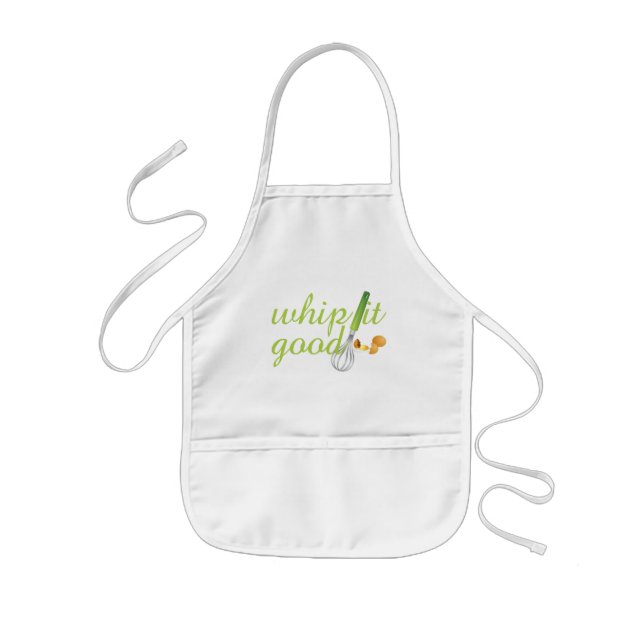 Whip It Good Kids Apron (Front)