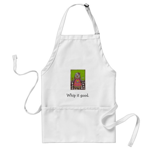 Whip it good. standard apron (Front)