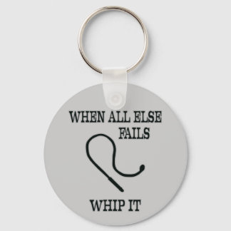Whip it key ring