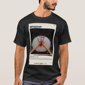 Whiplash Damien Chazelle Minimalist Movie Poster T-Shirt