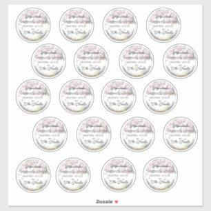 Whipped Honey Homemade Round Labels Vinyl Sticker