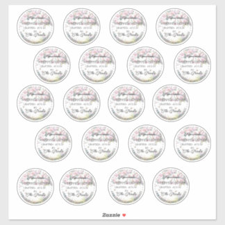Whipped Honey Homemade Round Labels Vinyl Sticker