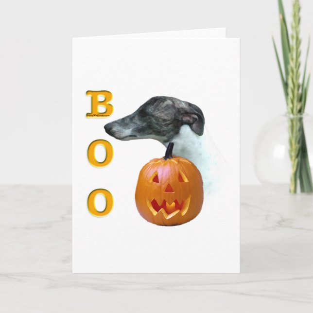Whippet Boo Card (Front)